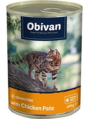Die Grup Tahılsız Tavuk Etli Ezme Yetişkin Kedi Konservesi 400 gr x 12 Adet