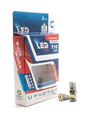 Die Grup Photon Ampul T10W5W12V-24V 27 LED Exlusive (2li Blister - Pht PH7023 Ex B2