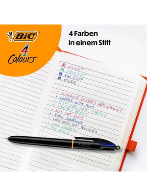 Bic 4 Renk Tükenmez Kalem Pro 1.0 mm 902129