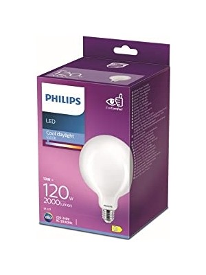 Die Grup Philips LED Classic 120W G120 E27 6500K Beyaz Işık Dim Edilmez          [enerji Sınıfı D]