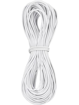 Die Grup Beyaz 5 Metre 2 mm Yuvarlak Lastik