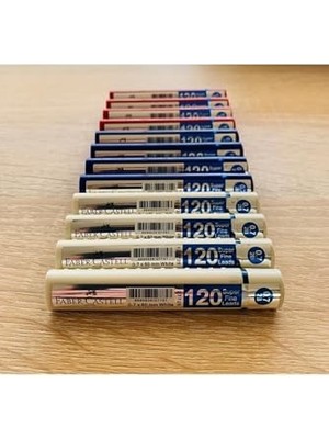 Die Grup Faber-Castell Grip Min Kalem Ucu 0.7 Mm, Karışık Renkli, 12'li Paket (4 Beyaz, 4 Mavi, 4 Kırmızı)