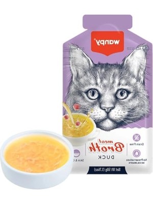Die Grup Ördek Eti Çorbası, Kediler Için, 50G Tekli Paket