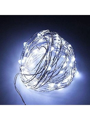 Die Grup 10 Metre Beyaz Ledli Paracord Ip, Dekoratif ve Fonksiyonel Kullanım