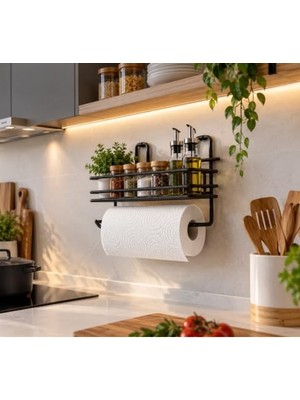 Die Grup Yapışkanlı Havlu Askısı, Pratik Banyo ve Mutfak Için, Kolay Montaj
