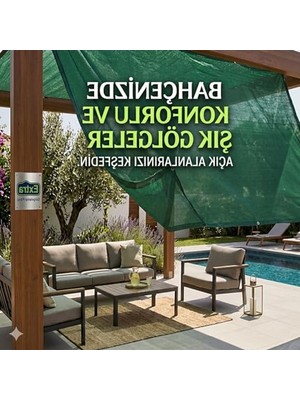 Die Grup 1 mt x 10 mt Yeşil Gölgeleme Filesi, %75 Gölgeleme