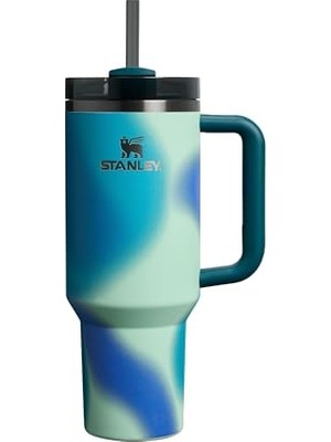 Die Grup Stanley Quencher H2.0 Flowstate Pipetli Termos Bardak 1.18 Litre - Coastal Teal | Paslanmaz Çelik