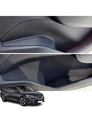 Die Grup Renault Megane 4 Konfor Seti̇-Saklama Alanları Kumaş Kaplama-Ses Izolasyon Amaçli Ürün (Sedan Uyumlu+Torpido Kaplamasız)