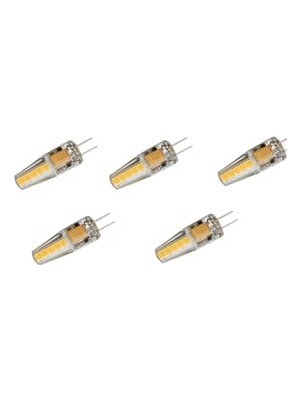 Die Grup 5 Adet 4 W G4 12 Volt LED Kapsül Ampul CT-4252 Günışığı