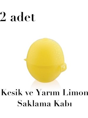 Die Grup 2 Adet Limon Saklama Kabı Bpa Içermez 2 Adet