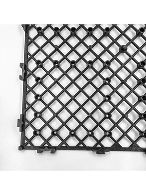 Die Grup 30X30CM Plastik Izgara, Çok Amaçlı Kilitli Zemin Koruma