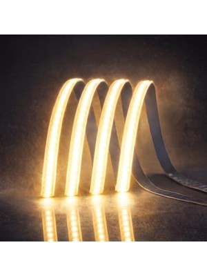 Die Grup Cata CT-4541G Cob Şerit LED 12V Metrede 216 Çipli Kesintisiz Noktasız Iç Mekan Aydınlatma - 5 Metre Günışığı 3200K          [enerji Sınıfı F]