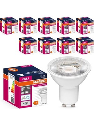 Die Grup 10'lu Paket LED Değiştirme Ampulü, 6.9W Gün Işığı Renk