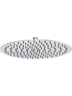 Die Grup Fause Tepe Duş Başlığı Oval Slim 304 Metal Ø25 cm KTD106