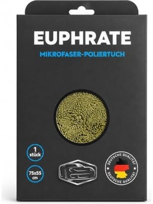 Die Grup Euphrate Tank Bezi New Series 750 Gsm 75X55 Mıkrofaser-Polıertuch (Yeşil Renk)