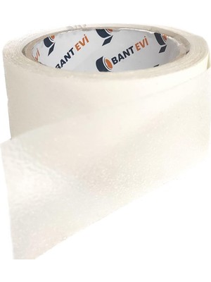 Bant Evi Merdiven Kaydırmaz Bant Kendinden Yapışkanlı Kaymaz 50MM Genişlik, 5mt Uzunluk, Şeffaf Kaydırmaz Bant, Havuz Banyo Mutfak Küvet Islak Zemin Kaydırmaz Bant (50MMX5MT Şeffaf)