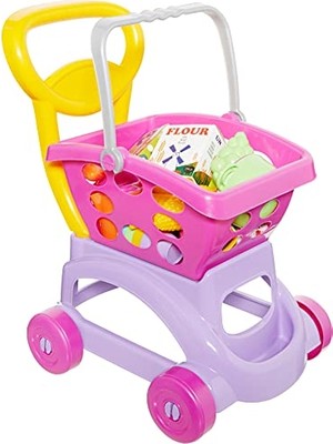 Die Grup Barbie Sepetli Market Arabası