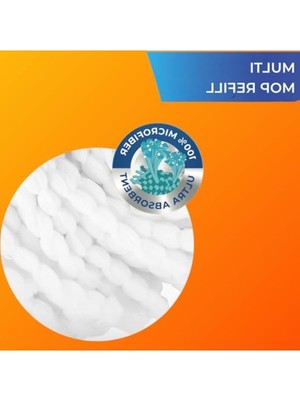 Die Grup Uyumlu Yedek Mop Başlığı, Otomatik Temizlik Setlerine Uygun Paspas