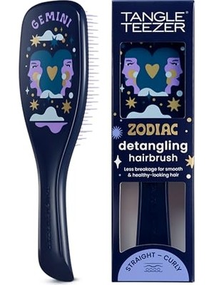 Die Grup Tangle Teezer Zodiac The Ultimate Detangler Gemini Saç Açıcı Tarak Düz ve Kıvırcık Saçlar Ikizler Burcu