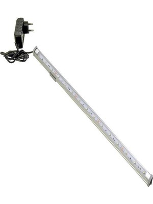 Unikom Mutfak Tezgah Altı Dekoratif LED Aydınlatma Armatür 50 cm On-Off Tuşlu Gün Işığı Gün Işığı