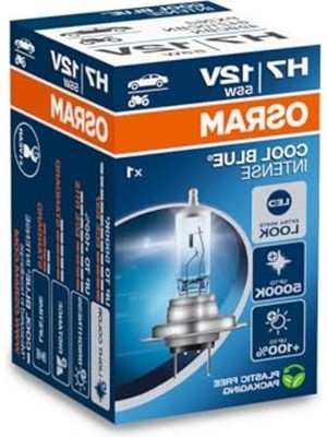 Die Grup Cool Blue Intense Serisi H7 55W Ampul, Beyaz Işık