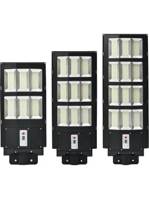 Die Grup 300W Solar Hareket Sensörlü Bahçe Aydınlatması 6 LED Panel Lamba, Güneş Enerjili, Kumandalı 3modlu          [enerji Sınıfı A]