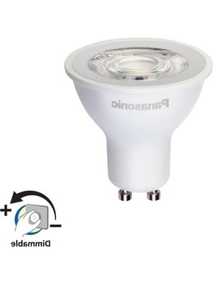 Die Grup Panasonıc GU10 LED Dimli Lamba, Sıcak Beyaz Işık 4W 310LM 3000K          [enerji Sınıfı F]