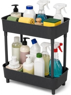 Die Grup Iki Katlı Mutfak ve Banyo Düzenleyici, 2 Katlı Organizer