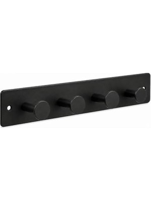Die Grup Orret Home Tekli Yapışkanlı Metal Siyah Askı, Delmeden Duvara Monte Havlu Askısı, Çanta Askısı, Mutfak Banyo Askısı, Paslanmaz Yapışkanlı Duvar Askısı, Modern Kare Tabanlı Askı Aparatı
