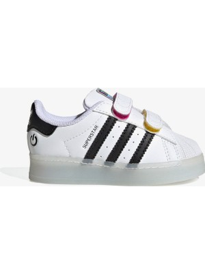 adidas Superstar Led Lights Cf Bebek Beyaz Spor Ayakkabı.-