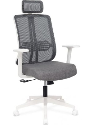 Odea Zeon Büro Ofis Sistemleri // Comfort White Yönetici Koltuğu Ofis Çalışma Koltuğu