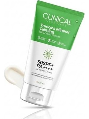 SBN - Store Mineral Güneş Kremi Spf 50 – Truecica Hassas Ciltler Için Yatıştırıcı Yüz Güneş Koruyucu, Tinted Nemlendirici Spf’li, Geniş Spektrum Pa++++, Seyahat B