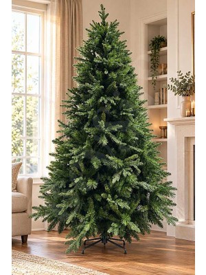 BeySüS Yılbaşı Ithal Premium Çam Ağacı 210 cm 1268 Dal (1293T)