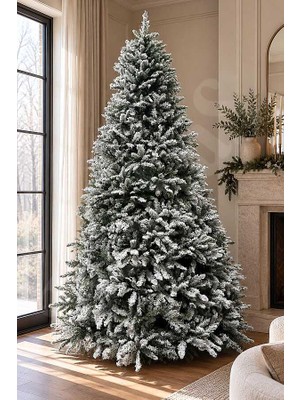 BeySüS Yılbaşı Ithal Premium Karlı Çam Ağacı 270 cm 2817 Dal (4000T)