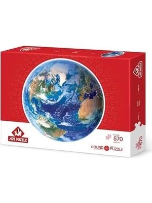 SBN - Store Dünya 570 Parça Round Puzzle