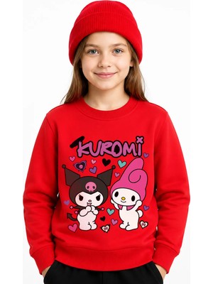 Book OrBook Kuromi Sweatshirt Kız Çocuk (CSW027)