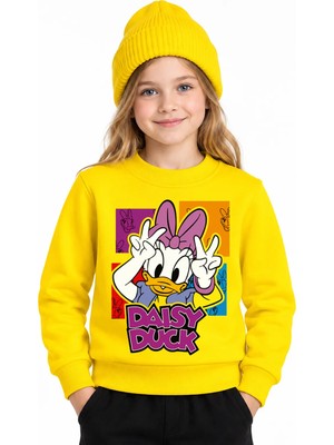 Book OrBook Daisy Duck Sweatshirt Kız Çocuk (CSW127)