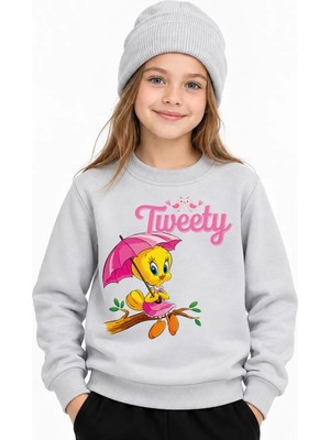 Book OrBook Tweety Sweatshirt Kız Çocuk (CSW111)