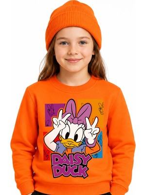 Book OrBook Daisy Duck Sweatshirt Kız Çocuk (CSW127)