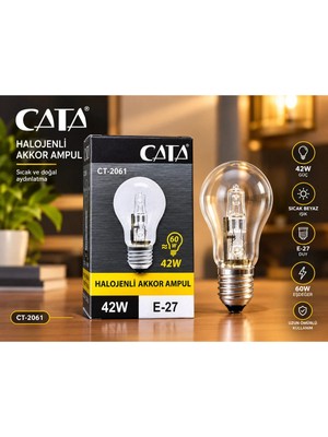 Cata Halojenli Akkor Ampul