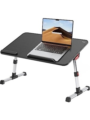 Odea Çok Fonksiyonlu Siyah Notebook Soğutuculu Çalışma Masası