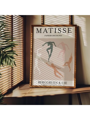 Matisse Çerçevesiz Poster, Modern Dekoratif Çerçevesiz Poster, Tablo, Matisse-20, 21 x 30