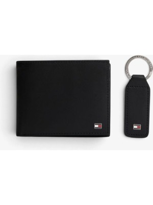 Tommy Hilfiger Gp Eton cc And Coın Pckt Keyfob Erkek Siyah Bot - AM0AM07931