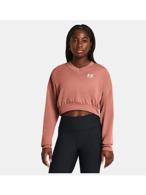 Under Armour Ua Rival Terry Os Crop Crw
