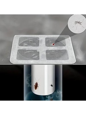 SBN - Store 10'lu Banyo ve Mutfak Lavabo Gider Filtresi – Haşere ve Böcek Önleyici, Saç, Kıl, Tüy Tıkanma Karşıtı, Dayanıklı Tasarım