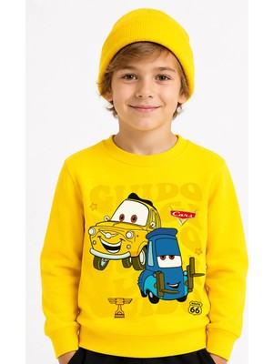 Book OrBook Guido The Cars Sweatshirt Erkek Çocuk (ECSW138)