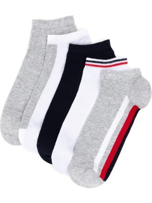 U.s. Polo Assn. Erkek Gri Melanj Çorap 50289081-VR086