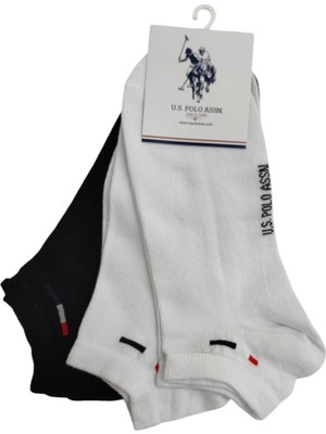 U.s. Polo Assn. Erkek 3'lü Patik Çorap James