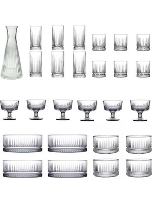 SBN - Store 27 Parça Meşrubat, Su Bardağı, Çerezlik, Sosluk Seti ve Sürahi, Karaf ve Dondurmalık TYBJCW4NV48L8Q1432