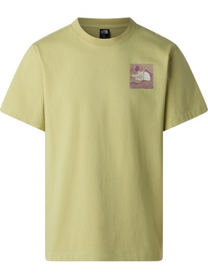 The North Face M Mountaın Escape Relaxed Short Sleeve T Erkek Tişört NF0A8GB1G731
